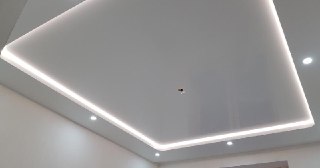 Светодиодные натяжные потолки Дмитров, цена от 1529 руб.